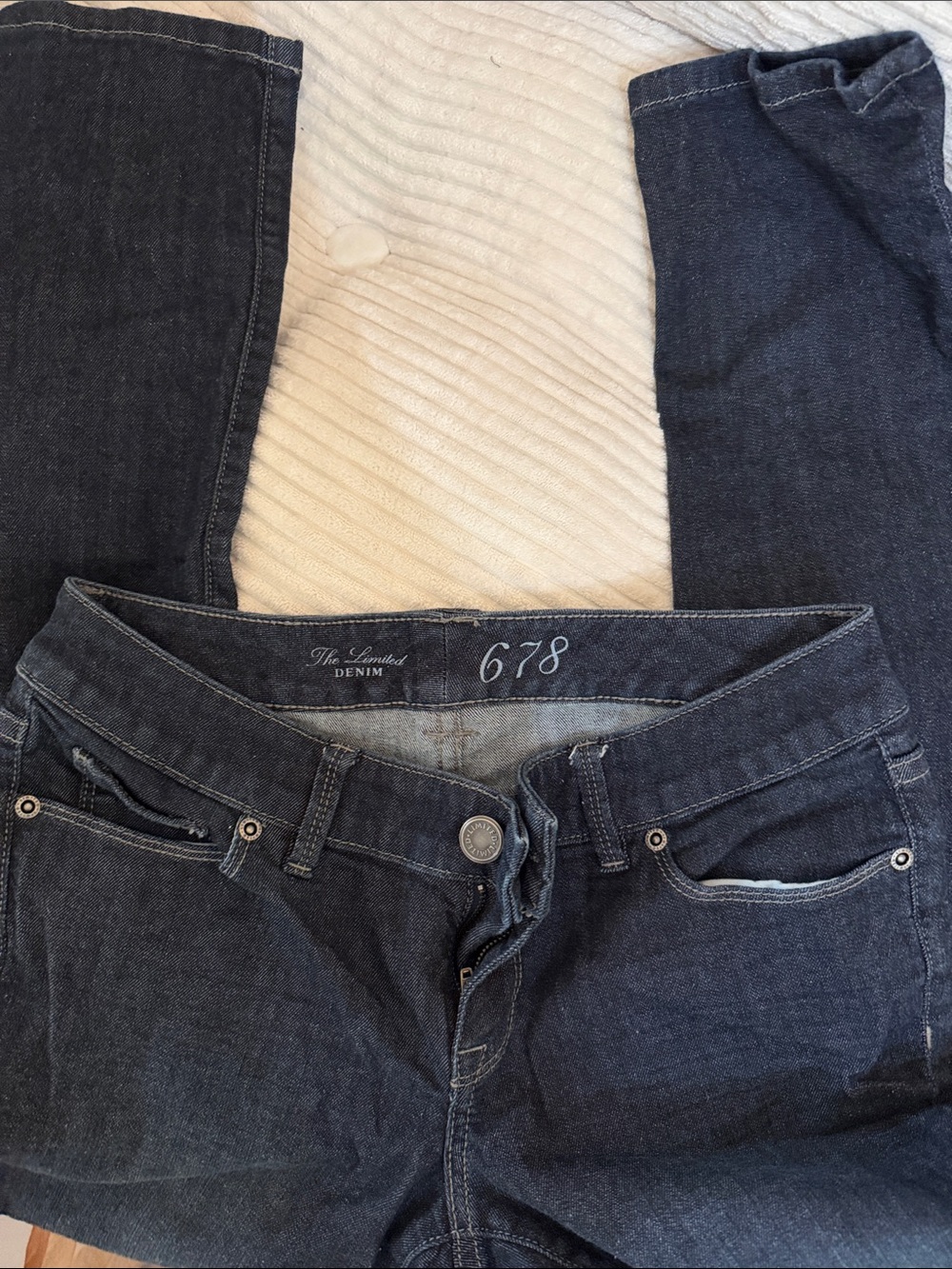 The Limited Dark Blue Skinny Jeans